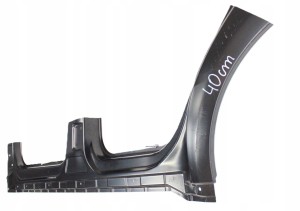 MERCEDES A-KLASA W169 A169 169 5D 2004-2012 Próg słupek lewy A1696371735 3/3 MINIATURA