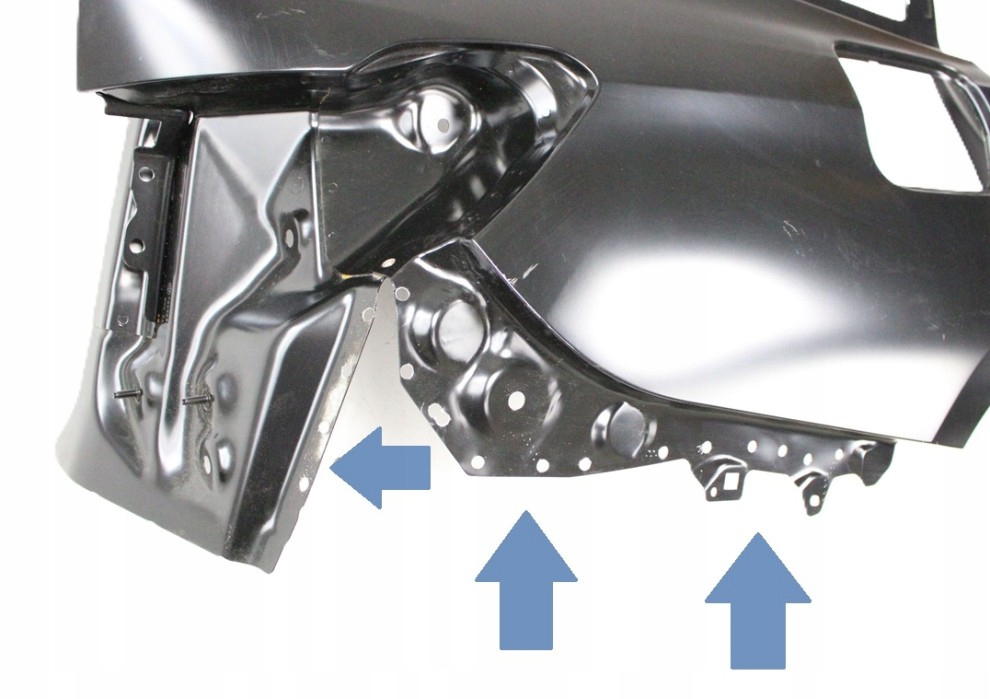 BMW 3 III G20 TOURING G21 KOMBI 2019-2025 tylny prawy błotnik 41007493270 4/4