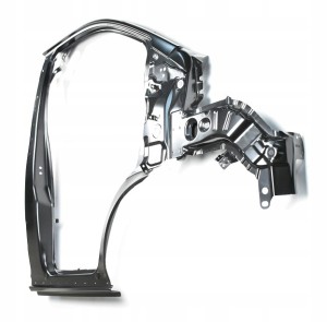 FORD TRANSIT CUSTOM V362 LIFT 2018-2023 próg słupek prawy 2291513 2/3 MINIATURA