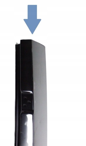 VW CRAFTER 2 II 7C0 7C3 H2 H3 2016- Tylny pas okular słupek 7C0809028AF 3/3 MINIATURA