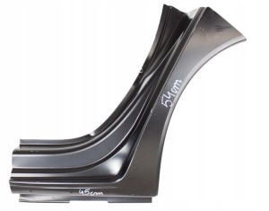 PEUGEOT 3008 1 I 2008-2016 Seitenteil Seitenwänd Kotflügel hinten links 7133S1 8501GH 8525YY