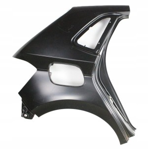 VW POLO 2G4 5D HB 2017-2024 Tylny tył prawy błotnik 2G4809052F 2G4809844B 1/3 MINIATURA