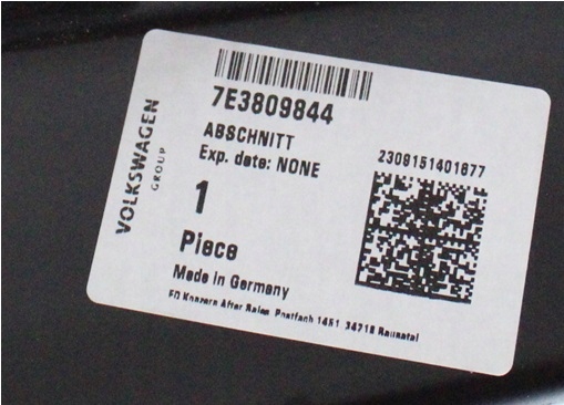 VW MULTIVAN VI 6 7E3 L2 LONG 2015-2021 tylny błotnik prawy 7E3809844 4/4