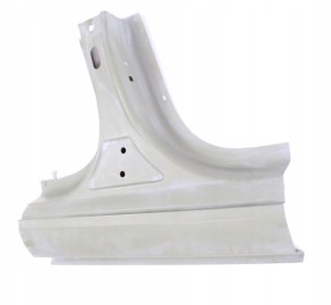 TESLA 3 MODEL 3 III 2017-2024 próg słupek B prawy 1073674S0A 1073674SCB 2/4 MINIATURA