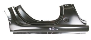 RENAULT TWINGO 3 III 2014-2024 Seitenteil Seitenwänd Seiteschweller Türschweller Säule Säule rechts 764601051R