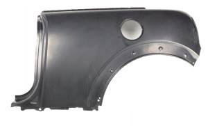 MINI COOPER R57 CABRIO 2008-2015 tylny lewy błotnik 41009633657 41002758373 1/4 MINIATURA