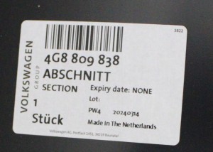 AUDI A7 S7 SPORTBACK 4G8 2010-2018 Tylny prawy błotnik 4G8809838 4/4 MINIATURA