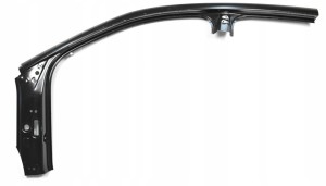 VW POLO 6R4 6C4 5D HB 2009-2017 słupek czołowy lewy 6R4809051 6R4809835A 1/2 MINIATURA