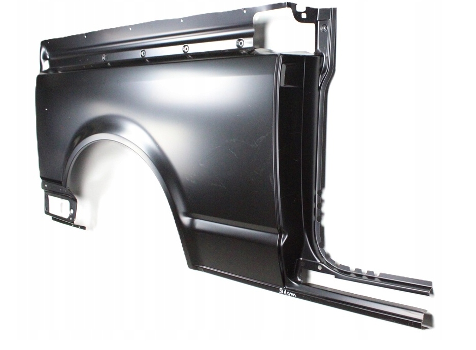 VW TRANSPORTER T5 5 V 7H3 L2 LONG 2003-2015 tylny błotnik prawy 7H3809844 3/4