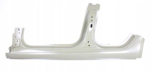 TESLA 3 MODEL III 3 2017-2024 próg słupek lewy 1073677SCB 1073673SCB 1/3 MINIATURA