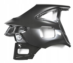 MERCEDES EQC V293 W293 A293 2019-2024 Tylny prawy błotnik A2936304200 3/4 MINIATURA