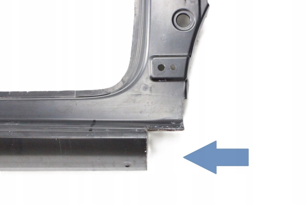 VW UP 1S3 3D 2011-2024 tylny prawy błotnik próg słupek 1S3809604 4/5