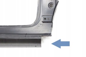 VW UP 1S3 3D 2011-2024 tylny prawy błotnik próg słupek 1S3809604 4/5 MINIATURA