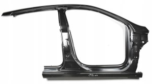 PEUGEOT 308 2 II T9 GT-LINE 2013-2021 Seitenteil Seitenwänd Seiteschweller Türschweller Säule Säule rechts RAMA 1681377780