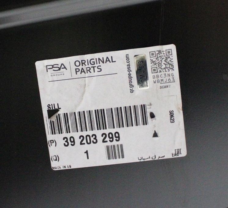 OPEL CROSSLAND X 2017- próg słupek prawy 39203299 4/4