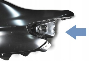 BMW 5 M5 G30 F90 SEDAN 2017-2023 Tylny tył lewy błotnik 41007437519 4/4 MINIATURA