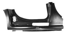 PEUGEOT PARTNER 4 IV K9 L1 2019- Seitenteil Seitenwänd Seiteschweller Türschweller Säule Säule rechts 9827656680 9827687380