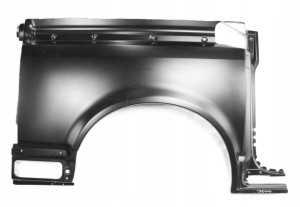 VW MULTIVAN 6 7E1 L1 2015-2021 Seitenteil Seitenwänd Kotflügel hinten rechts 7E1809844