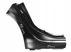 OPEL ASTRA J 4 IV P10 09-16 Seitenteil Seitenwänd Kotflügel hinten rechts 13442123 13442530 13442639