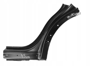 OPEL MOKKA MOKKA X J13 2012-2020 Seitenteil Seitenwänd Kotflügel hinten links Seitenteil Seitenwänd Seiteschweller Türschweller Säule C-Säule 42554452