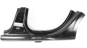 RENAULT CLIO 3 III 2005-2012 Seitenteil Seitenwänd Seiteschweller Türschweller Säule Säule rechts 7751476083