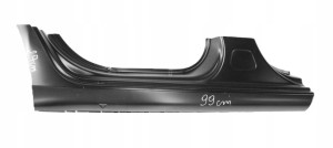 SKODA FABIA 3 III 6V6 6V9 2014-2021 Próg słupek prawy 6V6809602C 6V9809602C 1/4 MINIATURA