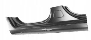 SKODA FABIA 3 III 6V6 6V9 2014-2021 Próg słupek prawy 6V6809602C 6V9809602C 2/4 MINIATURA