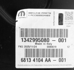 FIAT DUCATO 2006-2026 tylny lewy błotnik nadkole 1342995080 5/5 MINIATURA