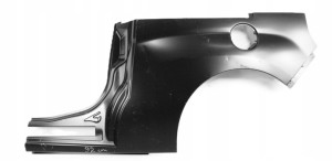 FIAT DOBLO 2 II 263 L2 MAXI X12 2010- tylny lewy błotnik 52019201 71765440 1/4 MINIATURA