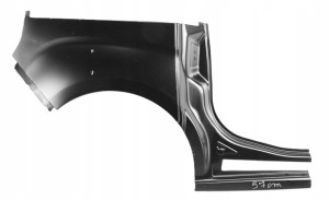 OPEL COMBO D L1 X12 2010- tylny prawy błotnik 71765437 52019199 95509993 2/4 MINIATURA