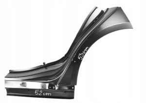 ALFA ROMEO GIULIA 2016- Seitenteil Seitenwänd Kotflügel hinten links C-Säule links 50541129