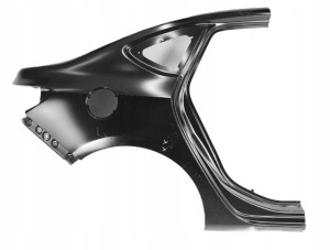 OPEL ASTRA J 4 IV SEDAN 2012-2020 tylny prawy błotnik 13442123 2/5 MINIATURA