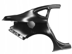 OPEL ASTRA J 4 IV SEDAN 2012-2020 tylny prawy błotnik 13442123 3/5 MINIATURA