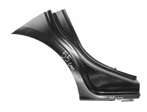 OPEL CORSA E X15 2014-2019 5D próg słupek C prawy zejście kolanko 39098997 1/3 MINIATURA