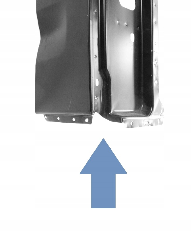 CITROEN JUMPER 2006-2026 H2 tylny lewy błotnik narożnik słupek 1685064380 5/5