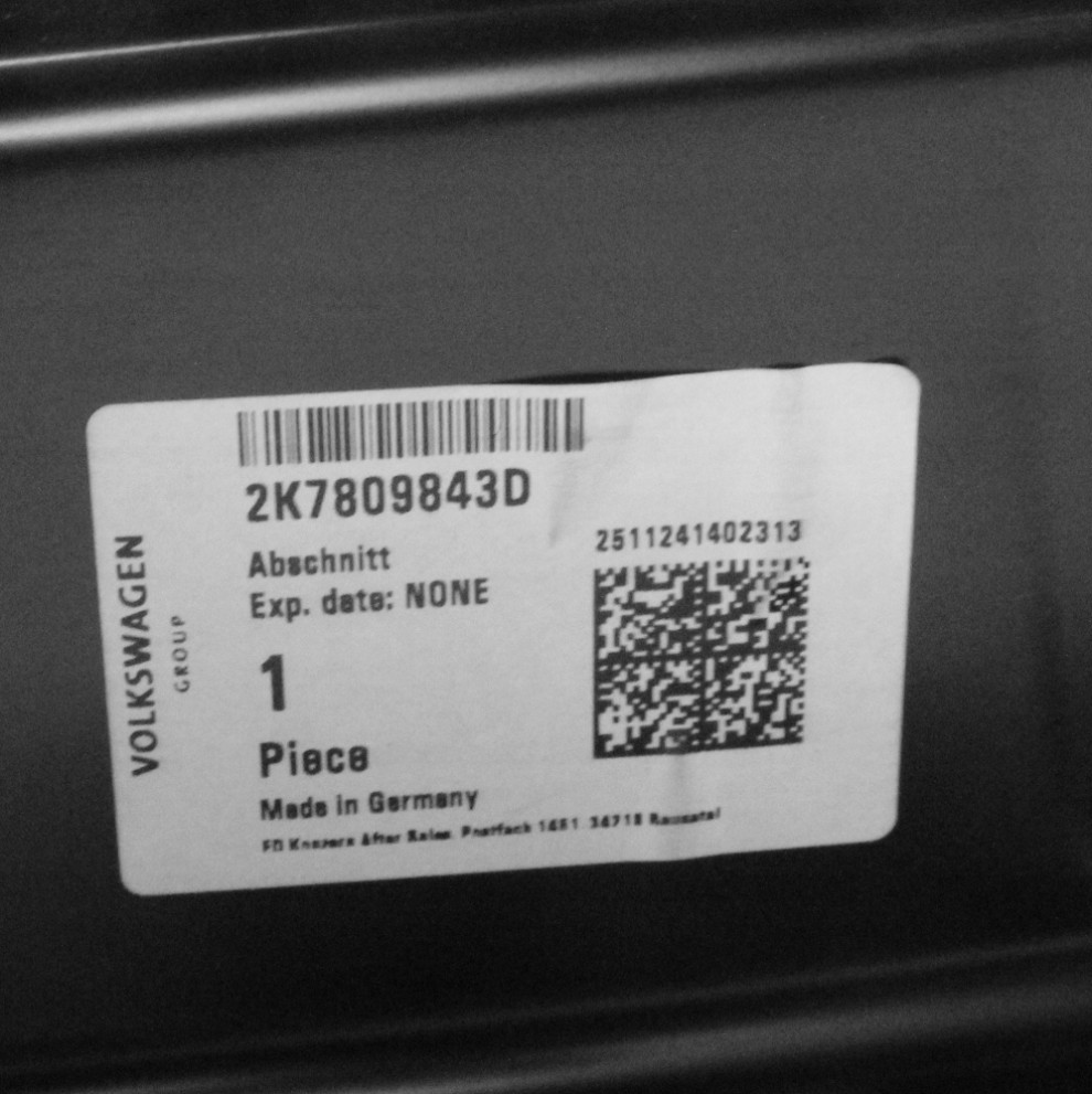 FORD TRANSIT CONNECT MK3 L1 V761 2022-2026 tylny błotnik lewy 2K7809843D 5/5