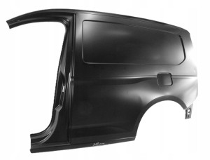 FORD TRANSIT CONNECT MK3 L1 V761 2022-2026 tylny błotnik lewy 2K7809843D 4/5 MINIATURA