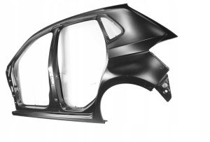 VW POLO 2G4 5D HB 2017- Tylny lewy błotnik 2G4809051C 2G4809051E 3/4 MINIATURA