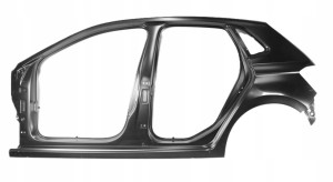 VW POLO 2G4 5D HB 2017- Seitenteil Seitenwänd Seiteschweller Türschweller Säule Säule links 2G4809051C 2G4809051E 2G480835B