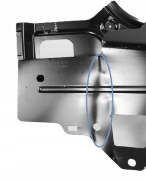 JEEP COMPASS 2 II 2016-2025 tylny pas ściana 53461378 52142850 5/6 MINIATURA