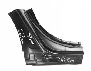 AUDI A6 S6 C8 4K5 4K9 2018-2024 tylny prawy błotnik 4K5809838 4K9809838 1/3 MINIATURA