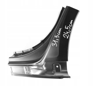 AUDI A6 S6 C8 4K5 4K9 2018-2024 tylny lewy błotnik 4K5809837 4K9809837 2/3 MINIATURA