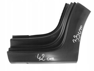 VW TOURAN LIFT 1T0 1T3 2010-2015 tylny błotnik słupek C lewy 1T0809605H 1/3 MINIATURA