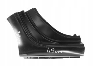 RENAULT TWINGO 3 III 2014-2024 próg słupek C prawy 764601051R 2/4 MINIATURA