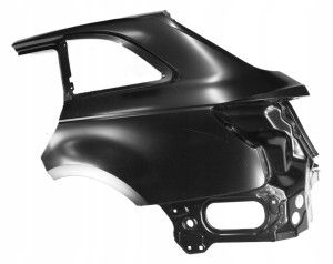 AUDI A4 S4 B9 LIFT KOMBI 8W9 2019-2024 tylny tył lewy błotnik 8W9809837C 2/4 MINIATURA