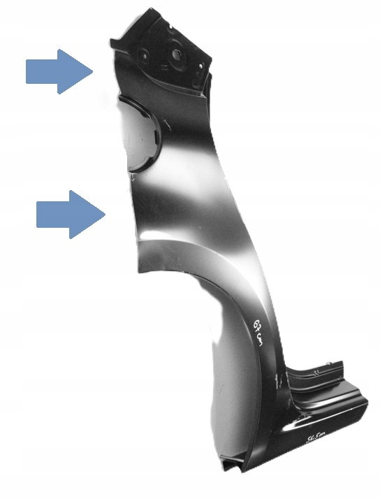 CITROEN C4 PICASSO 2 II 2013-2018 próg słupek C prawy 1608970180 3/3