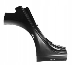 FIAT TIPO 2 II SEDAN 2015-2024 Seitenteil Seitenwänd Seiteschweller Türschweller Säule C-Säule rechts 52055606