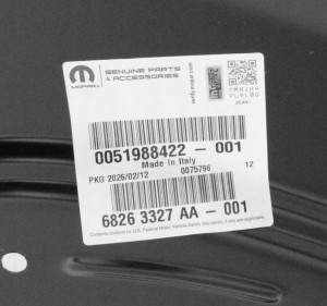 JEEP RENEGADE 2014-2024 tylny tył błotnik lewy 51988422 68263327AA 4/6 MINIATURA