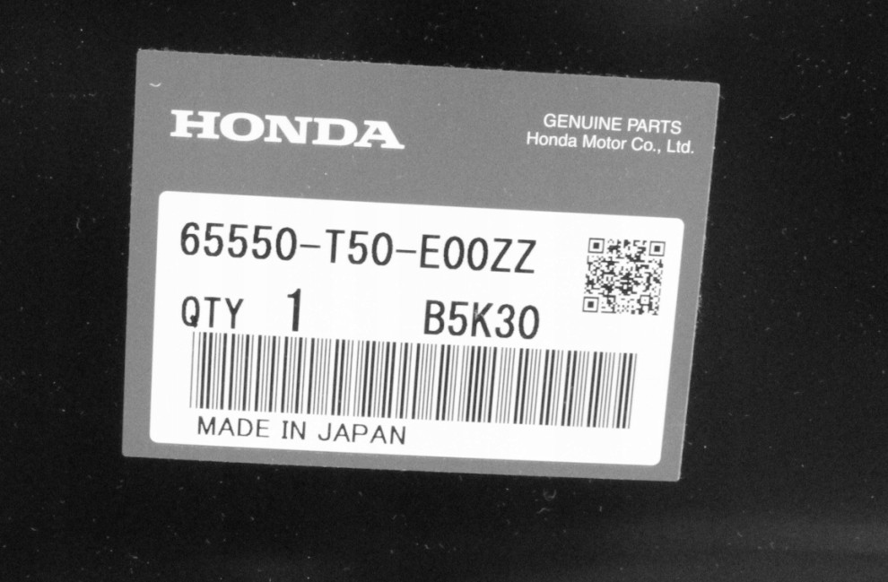 HONDA CIVIC XI 11 5D HB 2023- wanna podłoga bagażnika 65550-T50-E00ZZ 5/7