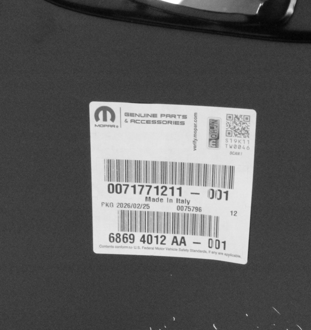 FIAT PANDA 3 III 312 319 2012-2024 tylny błotnik prawy 71771211 4/6